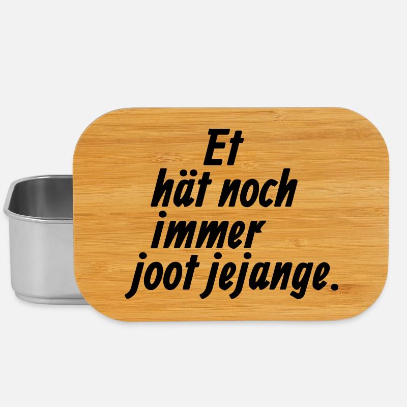 Et hat noch immer joot jejange - Kölsche §3 - Lunch Box - Silber