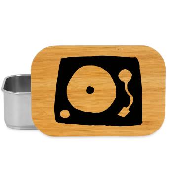 Record player - Lunch Box - silver - Front