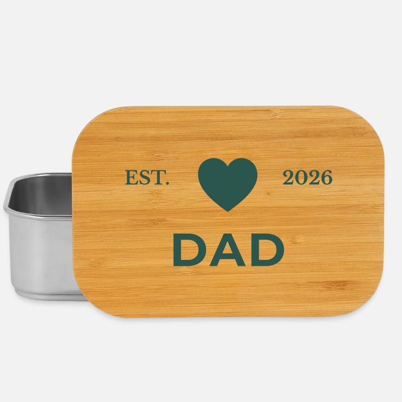 Dad established 2026 - Lunch Box - silver