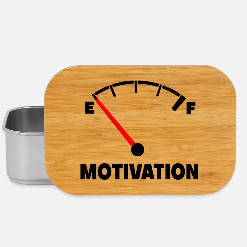 Die Motivation ist bei Null. Nachfüllen so * - Lunch Box - Silber