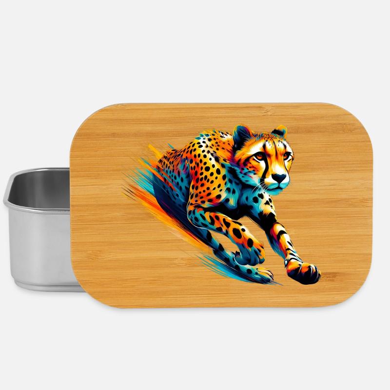 Gepard - Lunch Box - Silber