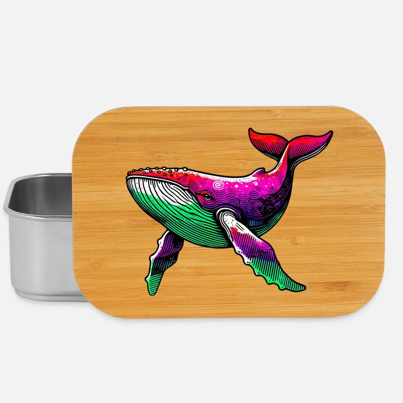 Wal - Lunch Box - Silber