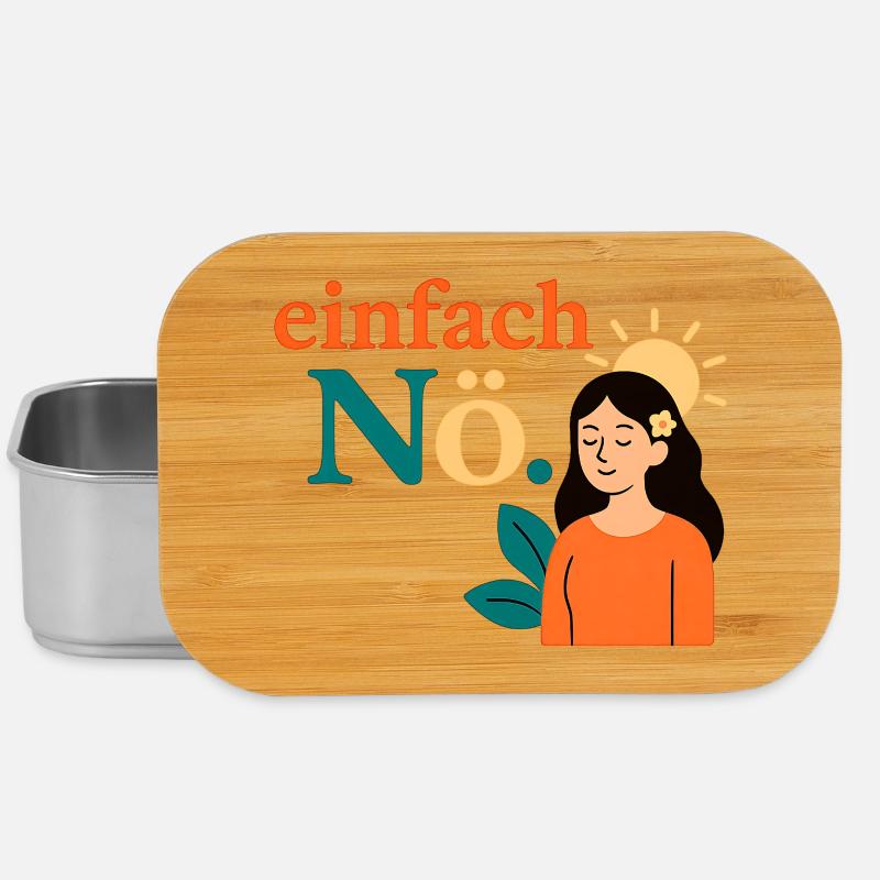 Just nope. Mindfulness Design - Lunch Box - silver