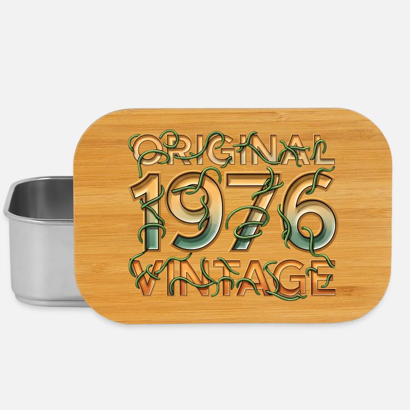 Original 1976 Vintage - Boîte à goûter - argent