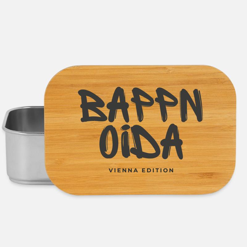 Bappn oida - Vienna Edition - Lunch Box - Silber