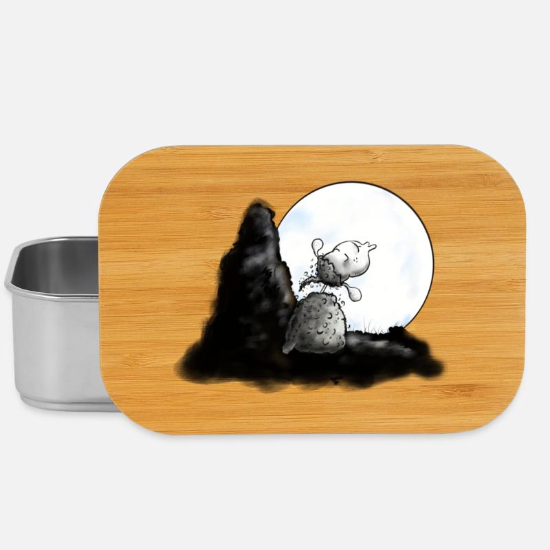 Wolf Schäfchen - Schaf - Sheep - Lunch Box - Silber