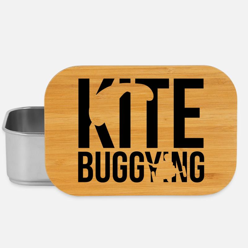 kitebuggying - Lunch Box - Silber