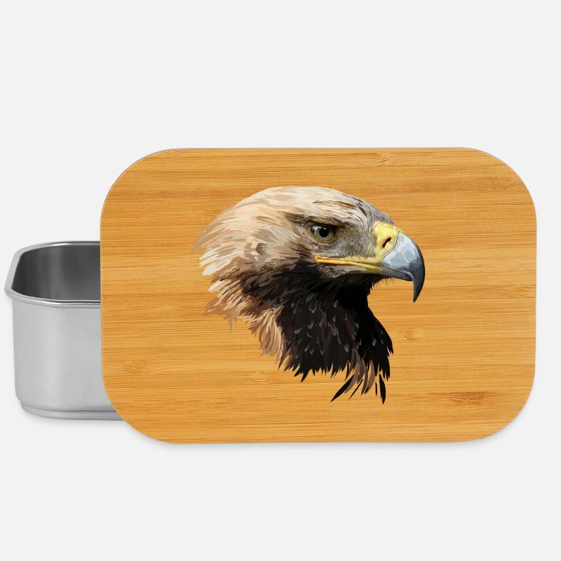 Eagle - Lunch Box - silver