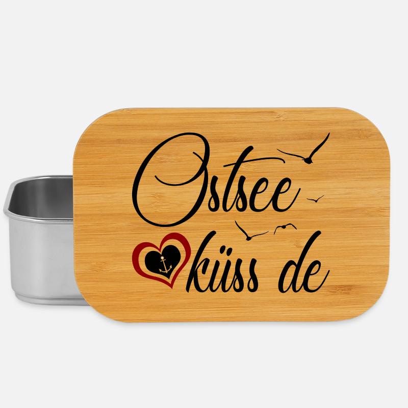 Ostsee küss de - Lunch Box - Silber