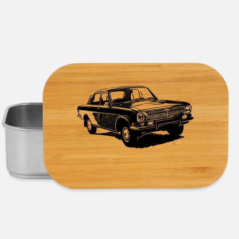 Wolga GAZ 24 - Lunch Box - Silber