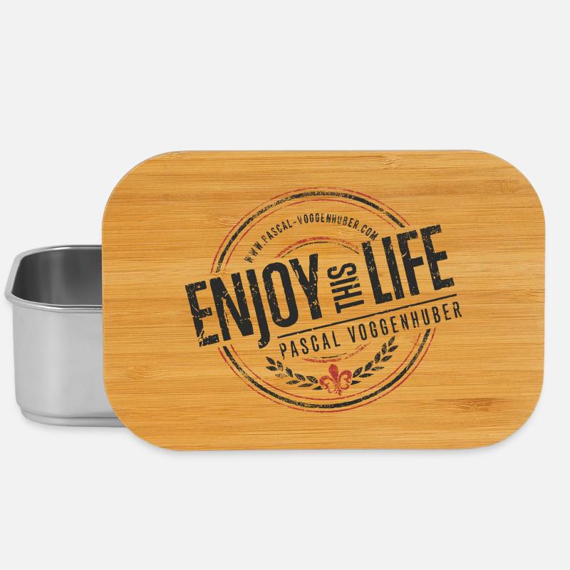 Enjoy this Life® & Fleur de Lys Pascal Voggenhuber - Lunch Box - Silber