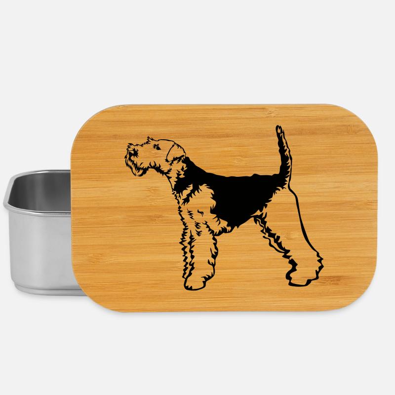Welsh Terrier - Lunch Box - Silber