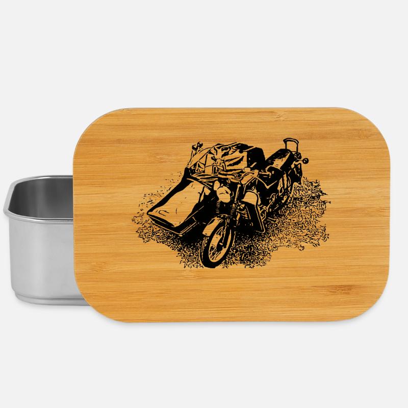 Side-car MZ 250 - Boîte à goûter - argent