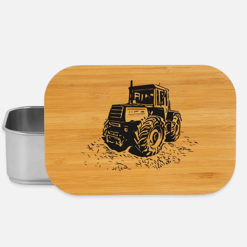 MB trac - Lunch Box - Silber