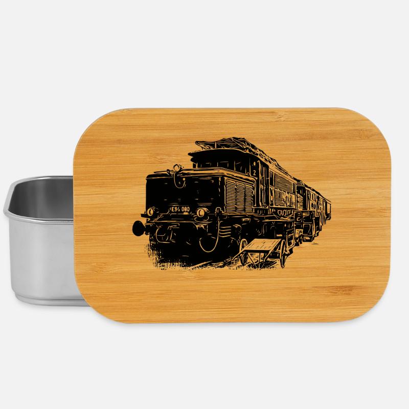 E94 Locomotive Train Le Crocodile - Boîte à goûter - argent