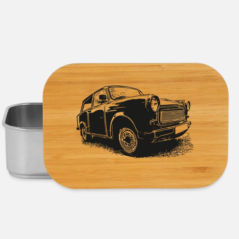 Trabant - Trabbi - Lunch Box - Silber