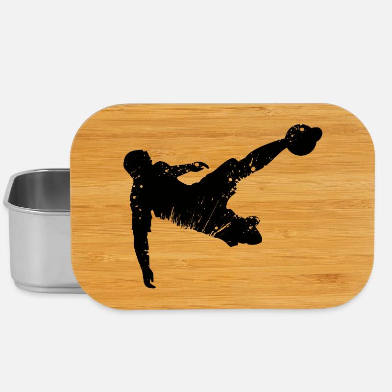 Fußballer - Lunch Box - Silber