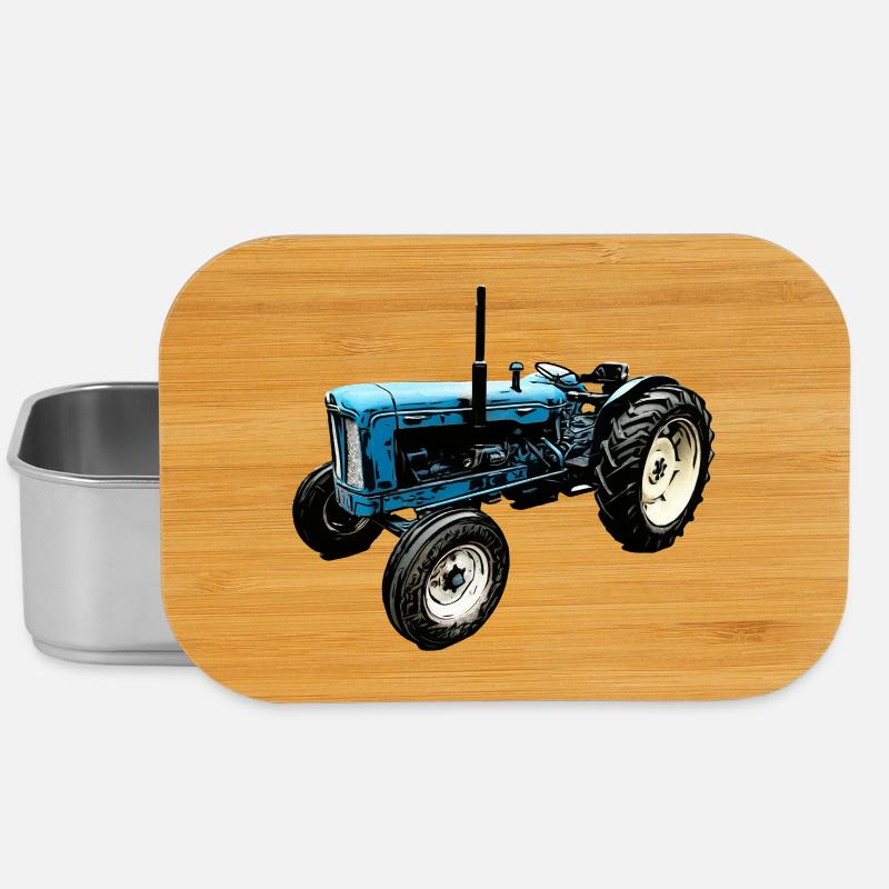 Traktor Super Major 6 - Lunch Box - Silber