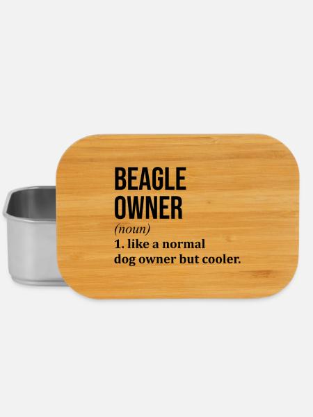 Beagle Beagle Beagle - Lunch Box - Silber