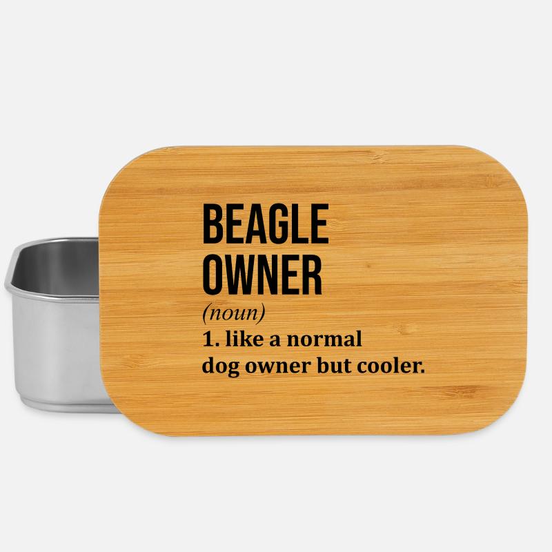 Beagle - Lunch Box - Silber