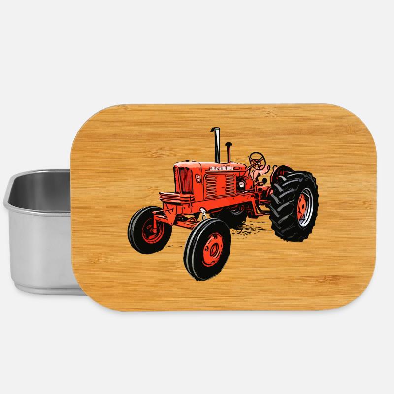 Allis Chalmers WD45 Traktor - Lunch Box - Silber