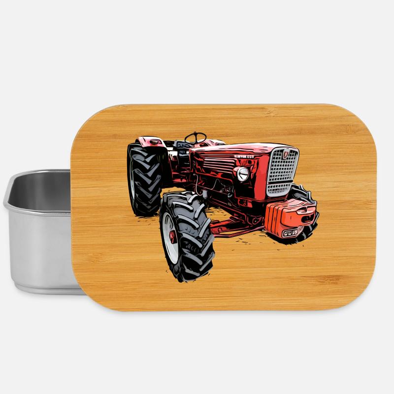 Güldner G60 Traktor - Lunch Box - Silber