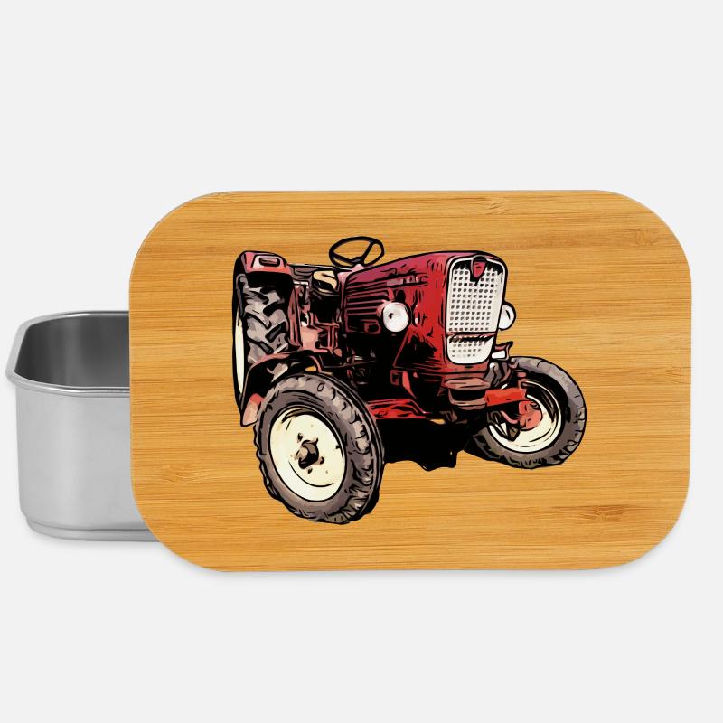 Güldner G40 Traktor - Lunch Box - Silber