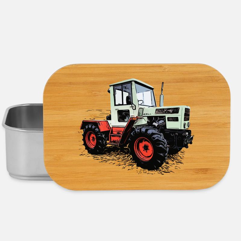 MB trac 65 70 Traktor - Lunch Box - Silber