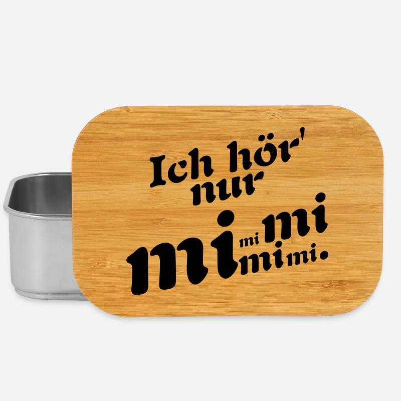 Ich hör' nur Mimi ! - Lunch Box - Silber