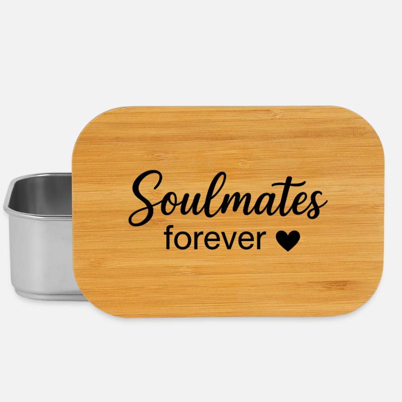 Eternal Souls Boho Scripture Design - Lunch Box - silver