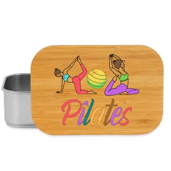 PILATES - Boîte à goûter - argent - Devant
