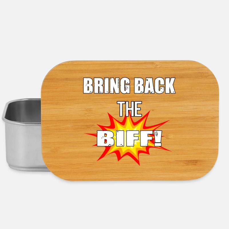 Rugby Biff - Lunch Box - Silber