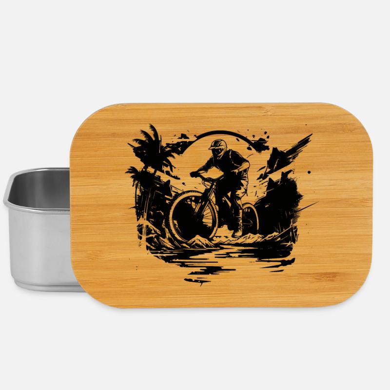 Mountainbiken - Lunch Box - Silber