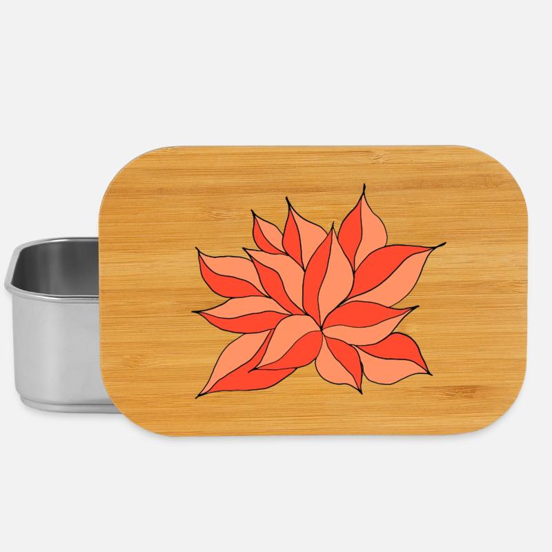lotus - Boîte à goûter - argent