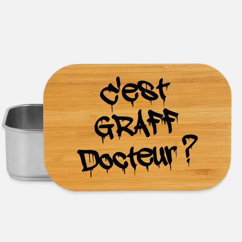 IST ES GRAFFITI, DOKTOR? - Lunch Box - Silber