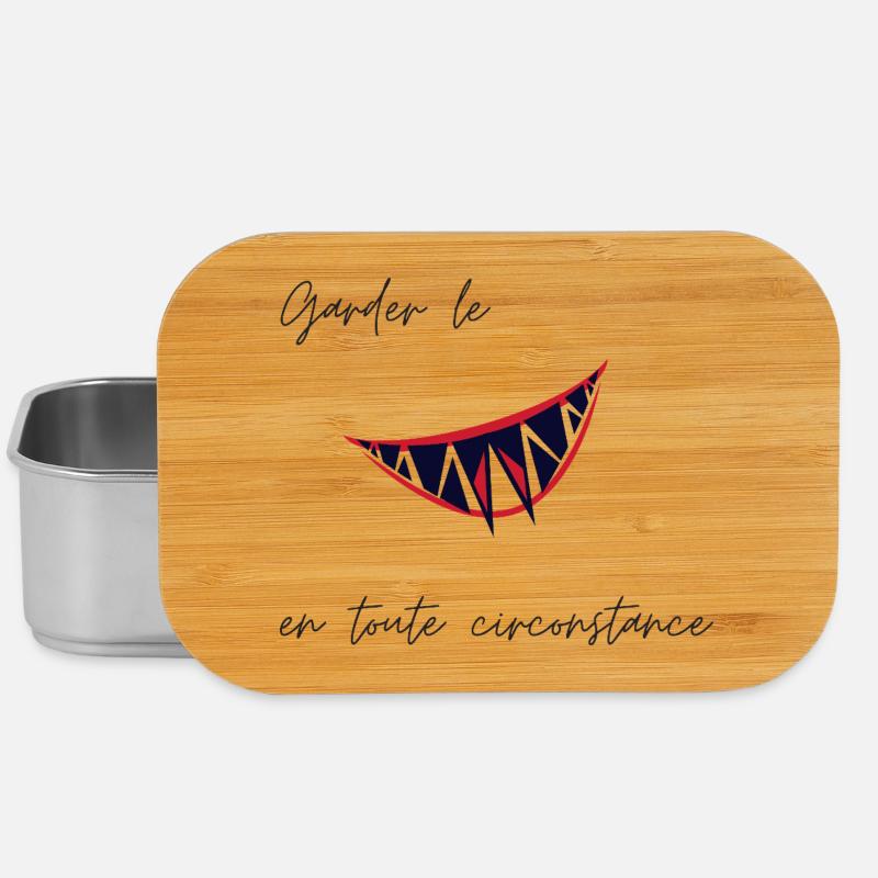 Garder le Smile - Boîte à goûter - argent