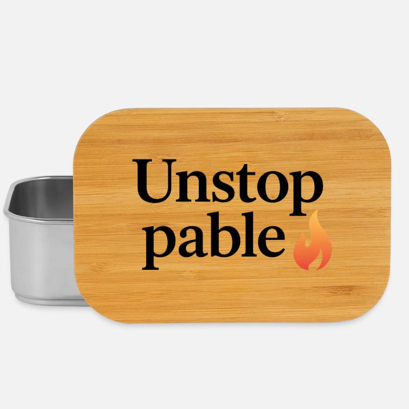 Unstoppable Flame  - Lunch Box - Silber