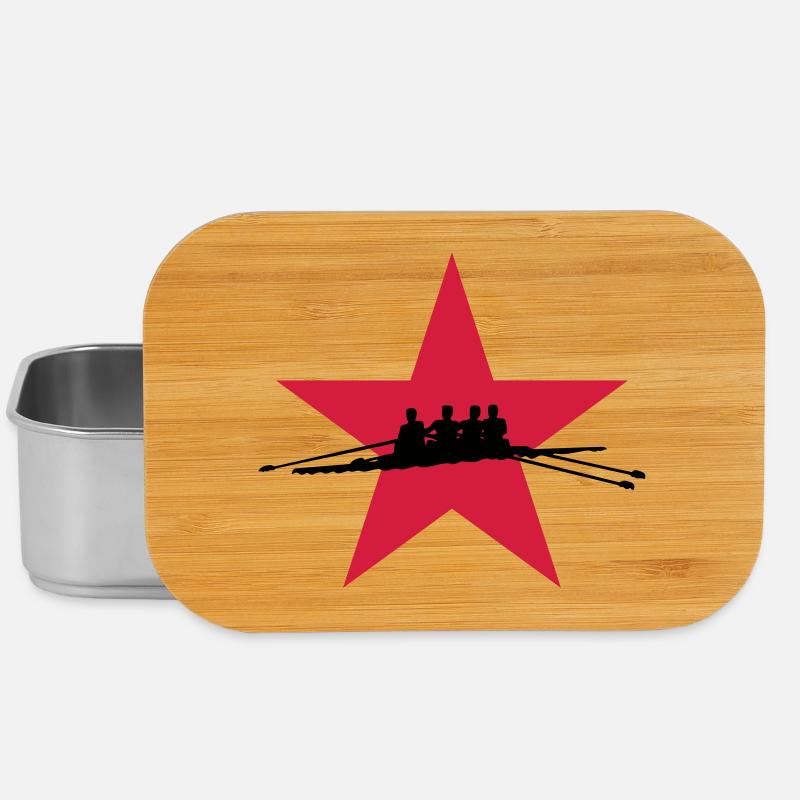 Rowing - Lunch Box - Silber