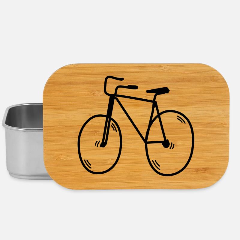 cycling - Lunch Box - silver