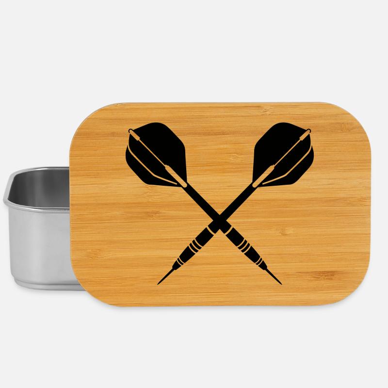 darts - Lunch Box - Silber