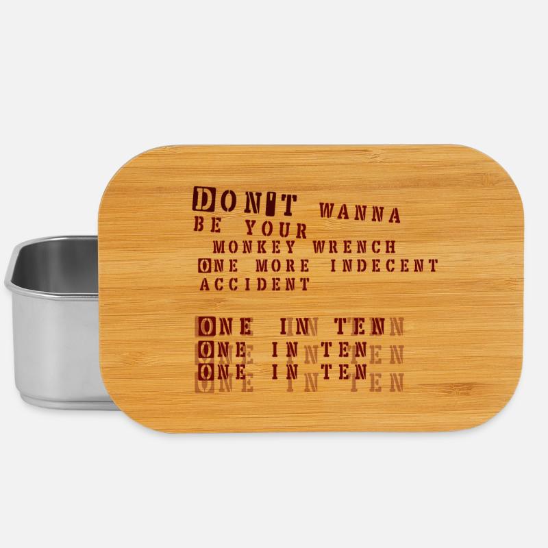 monkey wrench - foo fighters - Lunch Box - silver