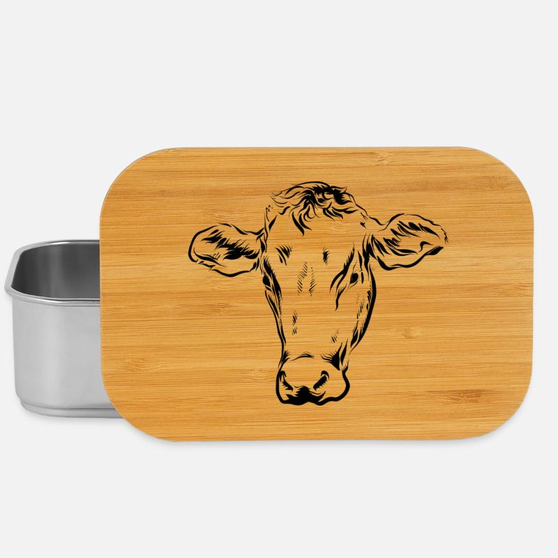 Cow cows - Lunch Box - silver