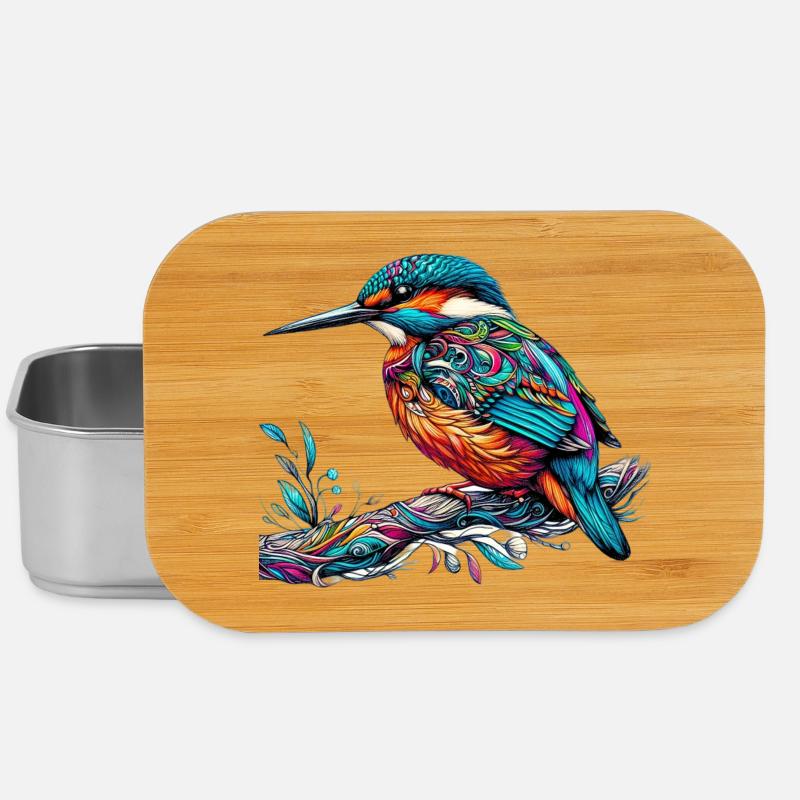 Eisvogel - Lunch Box - Silber