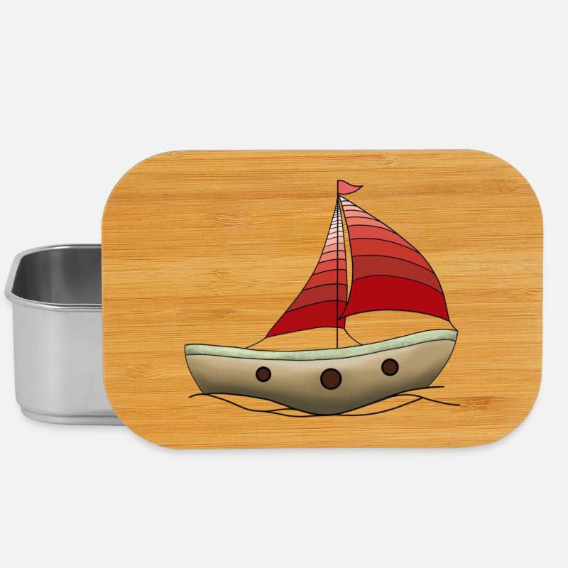 Boot - Lunch Box - Silber