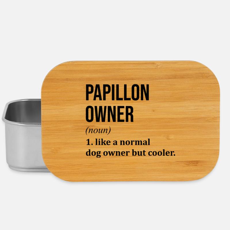 Papillon - Lunch Box - Silber