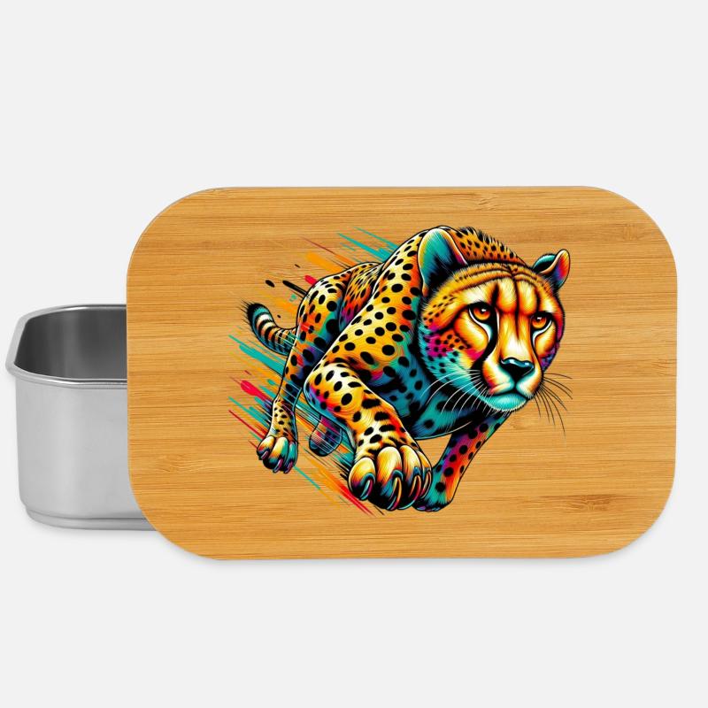Gepard - Lunch Box - Silber