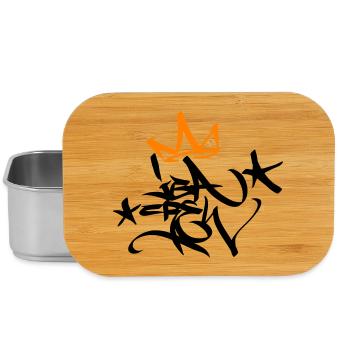 Graffiti Tag JGA Crew King 02 2C - Lunch Box - Silber - Vorne