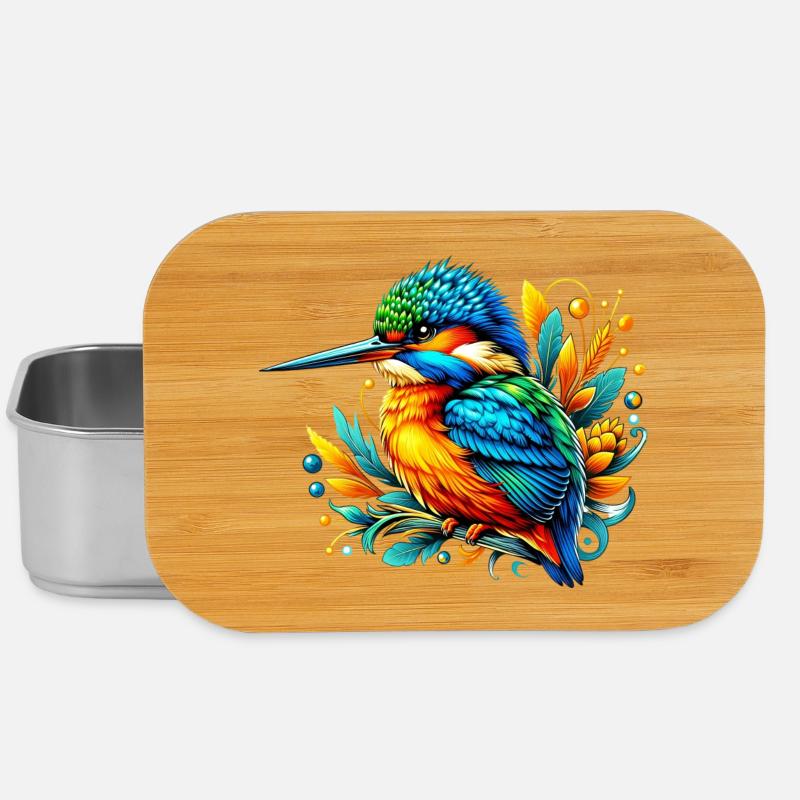 Eisvogel - Lunch Box - Silber