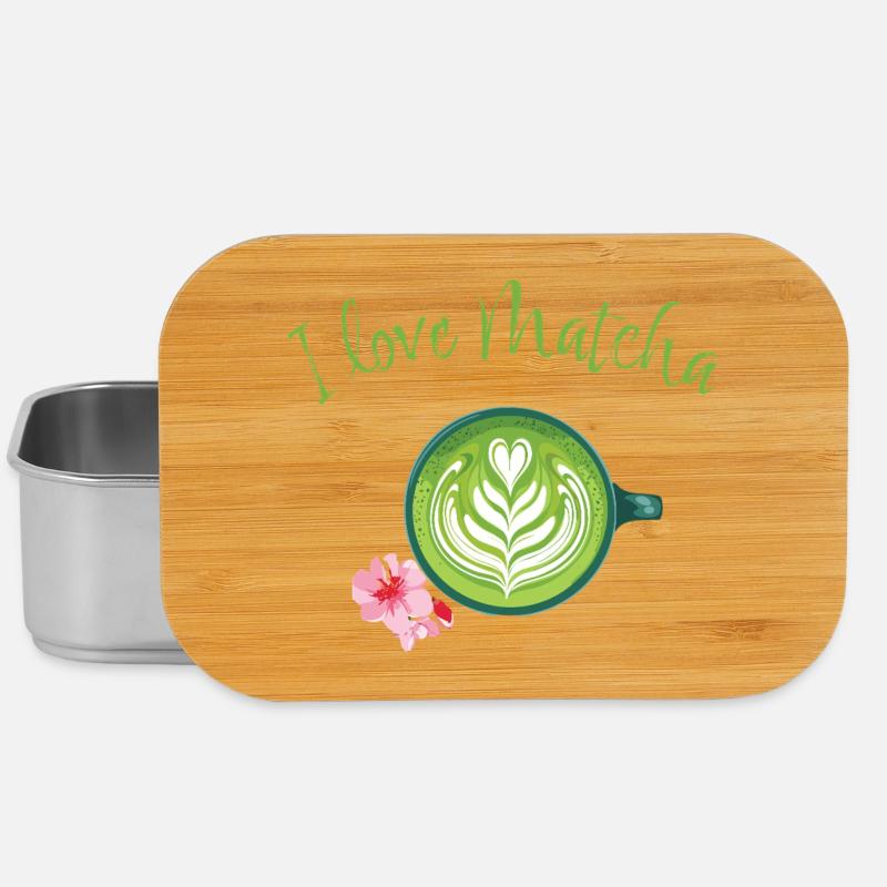 Matcha love - Lunch Box - Silber