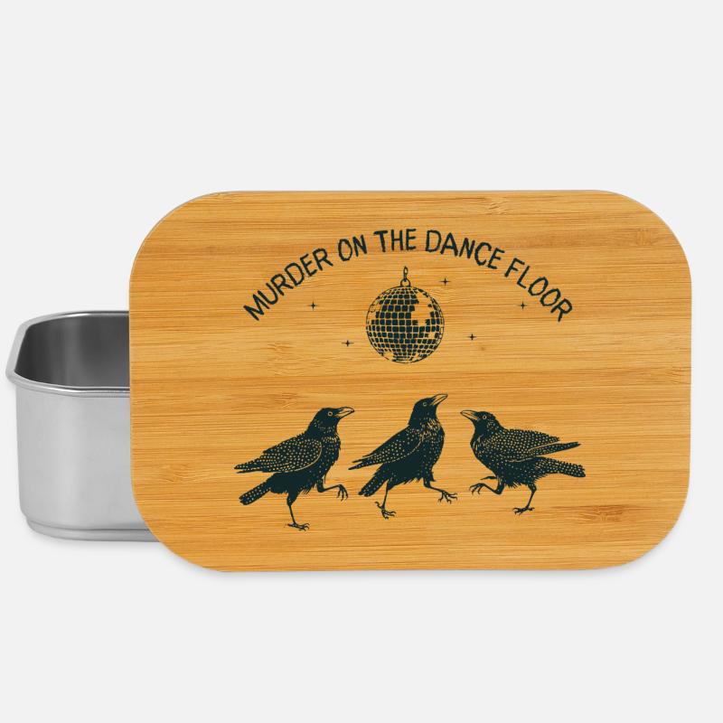 Murder on the Dance Floor Krähen - Lunch Box - Silber